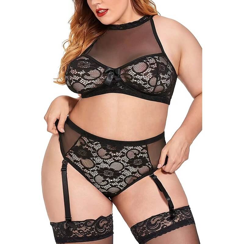 See Thru Lingerie Plus Size  Chic Lover - Plus Size Clothing